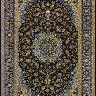 Ковёр ручной работы (Иран), шёлк QOM (MOURO INTERTRADE)  - 205x310x3 (QOM_IR_9-564-IR)