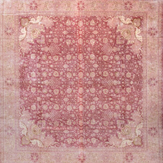 Ковёр из шёлка Иран MASTERPIECE QUM (SPERLOUS CARPETS)  - 249x250x5 (MAQU_M_048-21-VINTAGE-PINK)