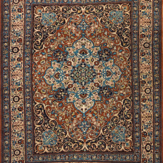 Ковёр ручной работы (Иран), шерсть КЕРМАН (MOURO INTERTRADE)  - 130x170x3 (КЕР_IR_95-4-0307-IR)