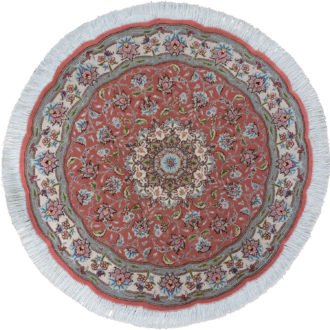 Ковёр ручной работы (Иран), шерсть TABRIZ IR (MOURO INTERTRADE)  - 100x100x5 (TZIR_IR_8-475-IR(Round))