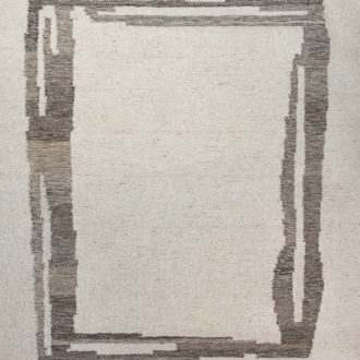 Ковёр ручной работы (Индия), шерсть AMANA (JAVI HOME)  - 200x300x (AMN_R_BH1841-IVR-SLATE)