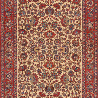 Ковёр ручной работы (Иран), шерсть ISFAHAN IR (ALEF INDUSTRIES LIMITED)  - 138x213x4 (ISFIR_IR_7-390-IR)