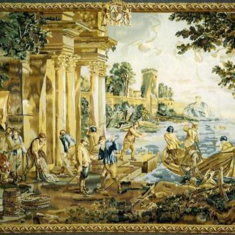 Ковёр ручной работы (Китай), шерсть FINE TAPESTRY 18/22 (RENAISSANCE)  - 188x274x2 (FIN18/22_R_2 138)