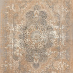Ковёр из полиэфирного шёлка Иран ARMAN (FARRAHI CARPET)  - 300x400x6 (ARM_M_VNAR002-SILV)