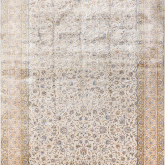Ковёр из шёлка Иран MASTERPIECE QUM (Katrin)  - 200x300x5 (MAQU_M_012-23-1510-CREAM Katrin)