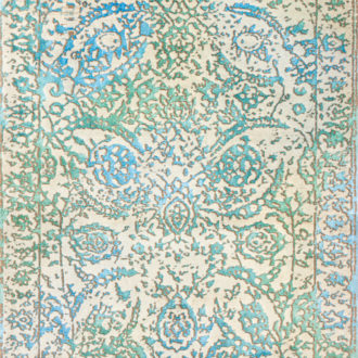 Ковёр из шерсти Иран COVENT GARDEN (Shahrokh)  - 169x228x10 (COV_M_LILIA-WATER BLUE)