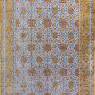 Ковёр ручной работы (Иран), шёлк QOM (FARCO)  - 275x365x3 (QOM_IR_12-602-IR)