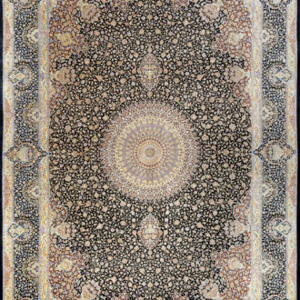 Ковёр ручной работы (Иран), шёлк QOM (FARCO)  - 200x300x3 (QOM_IR_9-551-IR)