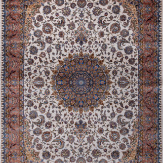 Ковёр из шёлка Иран QUM PERSIAN (MASHHAD HALI)  - 150x225x5 (QUMP_M_603-CRE)