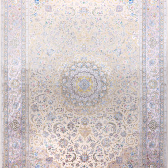 Ковёр из шёлка Иран MASTERPIECE QUM (SPERLOUS CARPETS)  - 200x300x5 (MAQU_M_035-22-Shahan-1526-ROSE)