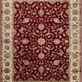 Ковёр ручной работы (Индия), шерсть PLATINUM (MOURO INTERTRADE)  - 121x187x10 (PLAT_R_AK1511-DRED-IVR)