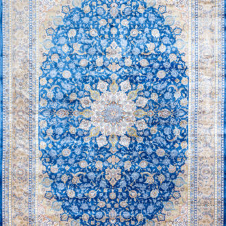Ковёр из шёлка Иран MASTERPIECE QUM (SPERLOUS CARPETS)  - 200x300x5 (MAQU_M_054-22-Katrin-1540-BLUE)