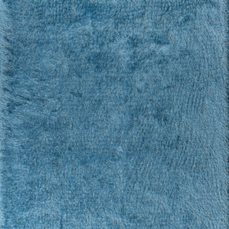 Ковёр ручной набивки (Индия), полиэстер SHAGGY LUXE (UNITED OVERSEAS)  - 190x290x70 (SHL_RN_PSR17004-BLUE)
