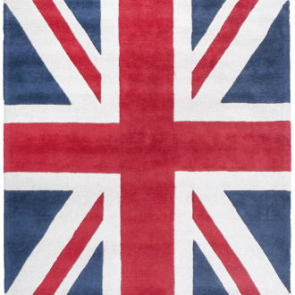 Ковёр ручной набивки (Индия), хлопок HAPPY DAY (MARWAR)  - 200x300x10 (HAP_RN_8S5-AQ-BLU-RED)