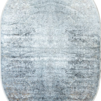 Ковёр из шёлка Турция SALVATORE (EMPERA)  - 160x230x5 (SLVT_M_Z342-B-HBDGRY-BRN-BGE (Oval))