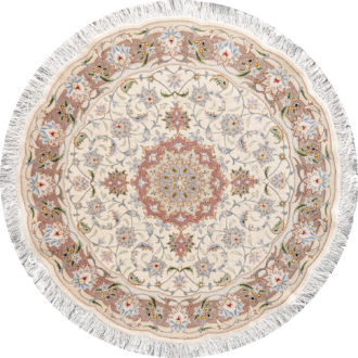Ковёр ручной работы (Иран), шерсть TABRIZ IR (FARCO)  - 100x100x6 (8-478-IR(ROUND)_8-478U617)