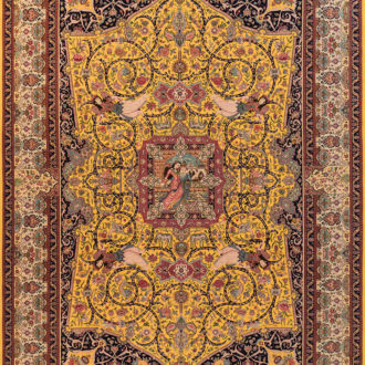 Ковёр ручной работы (Иран), шерсть TABRIZ 40 (MOURO INTERTRADE)  - 350x515x4 (T40_IR_11-386-IR)