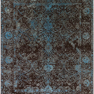 Ковёр ручной работы (Индия), шерсть RUG STAR (RUG STAR)  - 250x300x5 (RAJASTHAN №03-LBLU-NAT-BRN BG_ID113759)