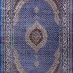 Ковёр из шёлка Иран QUM PERSIAN (MASHHAD HALI)  - 200x300x5 (QUMP_M_601-BLU)