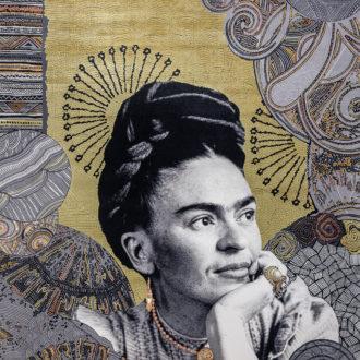 Ковёр из бамбукового шёлка Турция FRIDA (KARTAL)  - 200x290x7 (FRID_M_TL89A-COK-SIY)