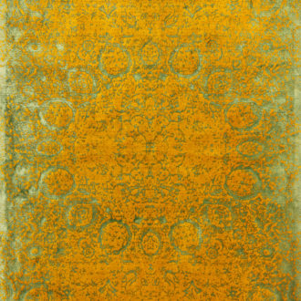 Ковёр из шерсти Иран COVENT GARDEN (Shahrokh)  - 152x193x10 (COV_M_VICTORIA-YELLOW GREEN)