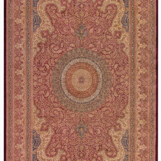 Ковёр ручной работы (Иран), шёлк QOM (FARCO)  - 250x365x3 (QOM_IR_15-21A-REZAEI)