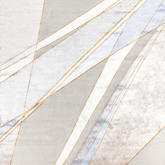 Ковёр ручной работы (Индия), шерсть SKY LINES (TULSI EXPORTS)  - 241x290x7 (SKLN_R_SKYLINES-2-COLOR-1)