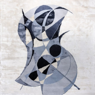 Ковёр ручной набивки (Индия), арт-шёлк Art de Vivre by DETALI (OPEE)  - 300x400x10 (ADVD_RN_design Ksenia Skorogod «EQUILIBRIUM»)