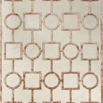 Ковёр ручной набивки (Индия), шерсть GEOMETRIC (TULSI EXPORTS)  - 200x300x10 (GMTR_RN_G1-COLOR3)