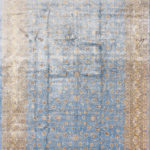 Ковёр из шёлка Иран MASTERPIECE QUM (Katrin)  - 200x300x5 (MAQU_M_015-23-1510-BLUE Katrin)