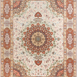 Ковёр ручной работы (Иран), шерсть TABRIZ IR (MOURO INTERTRADE)  - 155x195x3 (TZIR_IR_11-54-IR)