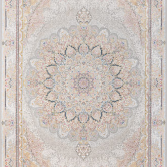 Ковёр из полиэфирного шёлка Иран ARMAN (FARRAHI CARPET)  - 300x400x6 (ARM_M_ANOSHA-SILV)