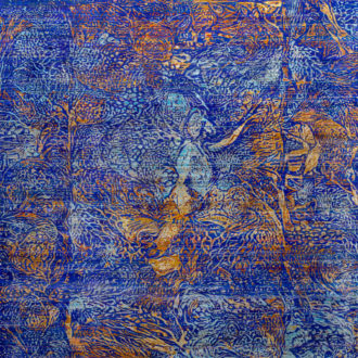 Ковёр ручной работы (Индия), шёлк EBRU SILK (PHOENIX)  - 274x373x6 (EBS_R_EBR-31)