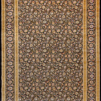 Ковёр из шёлка Иран MASTERPIECE QUM (Shahrokh)  - 201x303x5 (MAQU_M_001-23-AFSHAN ALVAN)