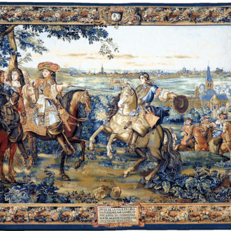 Ковёр из хлопка Бельгия FLANDERS ГОБЕЛЕН (MOURO INTERTRADE)  - 98x142x (FLГ_M_Orbis Terrae small lined)