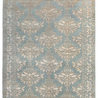 Ковёр ручной работы (Индия), шерсть KING OF AGRA (RAJPUT CARPETS)  - 175x232x8 (RAJ14_R_NO9-LBLU-LBLU)