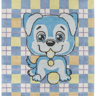 Ковёр ручной набивки (Индия), хлопок HAPPY DAY (MARWAR)  - 200x300x10 (HAP_RN_HX5-0L-BLU-GRN)