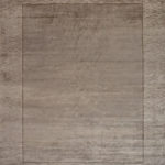Ковёр ручной работы (Индия), арт-шёлк EDINBURG (OPEE CARPET)  - 203x290x6 (EDI_R_BORDER-MED.BEIGE)