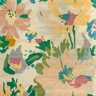 Ковёр ручной набивки (Индия), шерсть REEF RUG (ASIATIC(London))  - 160x230x10 (REF_RN_RF10-FLORAL-PIN- MULTI)