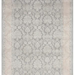 Ковёр ручной работы (Индия), шерсть KING OF AGRA (RAJPUT CARPETS)  - 202x290x8 (RAJ14_R_RO45-GRY-CRE)