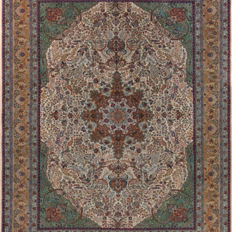 Ковёр ручной работы (Иран), шерсть TABRIZ IR (MOURO INTERTRADE)  - 310x400x4 (TZIR_IR_11-05-IR)