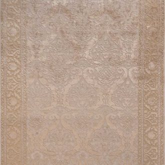 Ковёр ручной работы (Индия), шерсть KING OF AGRA (RAJPUT CARPETS)  - 174x242x8 (RAJ14_R_RO150-CRE-GLD)