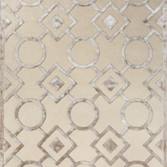 Ковёр ручной набивки (Индия), шерсть GEOMETRIC (TULSI)  - 200x290x10 (GMTR_RN_G2-MLT)
