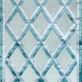 Ковёр ручной набивки (Индия), шерсть GEOMETRIC (TULSI EXPORTS)  - 250x350x10 (GMTR_RN_G9-COLOR2)