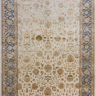 Ковёр ручной работы (Индия), шерсть ENCHANTE (CHOUDHARY EXPORTS)  - 187x297x9 (ENC_R_CE3008A-IVR-GRY)