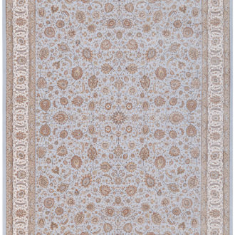 Ковёр из бамбукового шёлка Бельгия PERSIAN SILK (R.V.BERGHE)  - 200x400x8 (PSIL_M_0IS010-LBLU-PAST)