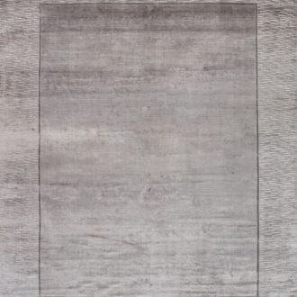 Ковёр ручной работы (Индия), арт-шёлк EDINBURG (OPEE CARPET)  - 123x185x6 (EDI_R_BORDER-GREY)