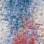 Ковёр из шерсти Китай TWILIGHT N (NOURISON)  - 297x419x9 (TWI25-REDBL_TWIL/M/3,66*4,57/5230-39-690-26MR519)