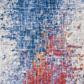 Ковёр из шерсти Китай TWILIGHT N (NOURISON)  - 297x419x9 (TWI25-REDBL_TWIL/M/3,66*4,57/5230-39-690-26MR519)