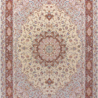 Ковёр ручной работы (Иран), шерсть TABRIZ IR (MOURO INTERTRADE)  - 300x405x5 (TZIR_IR_10-466-IR)